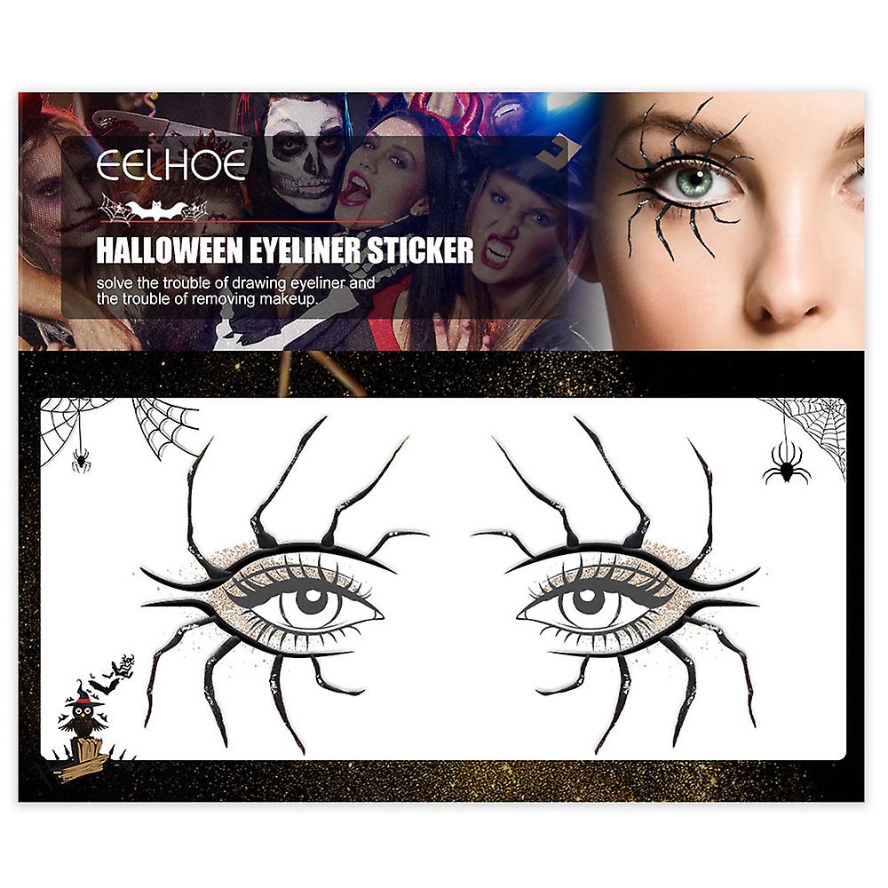 Halloween Eye Tattoo Stickers  Waterproof Temporary Tattoos For Arms Legs Face With Loads Of Patterns