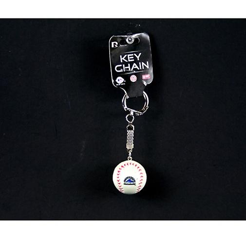 Colorado Rockies MLB Baseball Key Chain