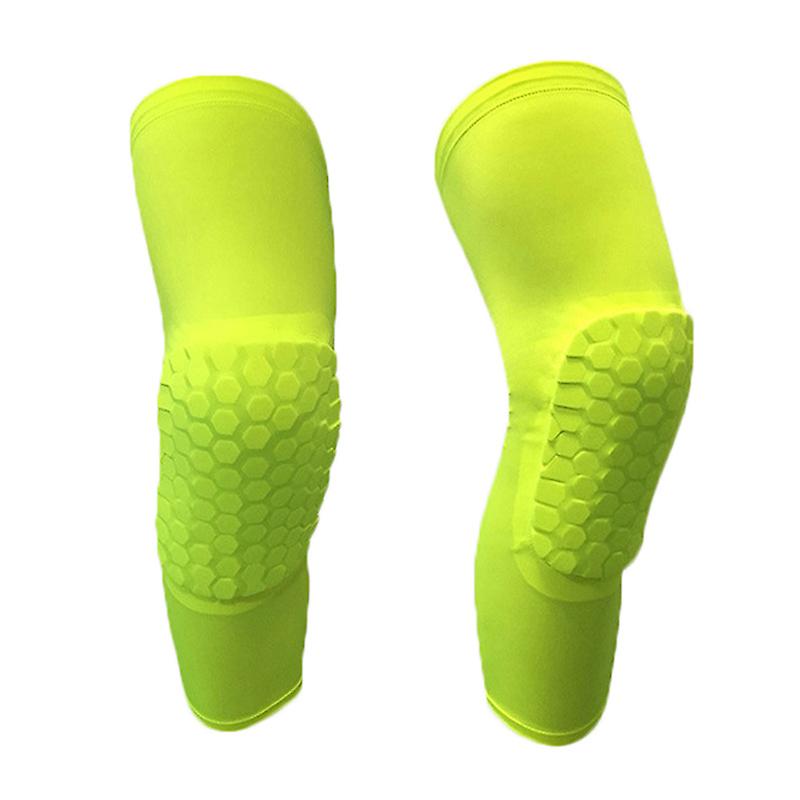 1 Pair Crashproof Knee Pads Honeycomb Breathable Anti-Collision Sports Protective Gear for