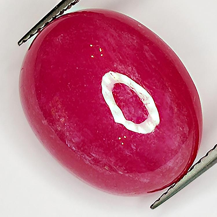 20.12ct Ruby Cabochon Oval 13.8x13.5mm awo26