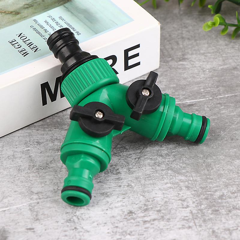 1/2" Garden Irrigation Y-shaped Plastic Splitter Watering Controller Switch
