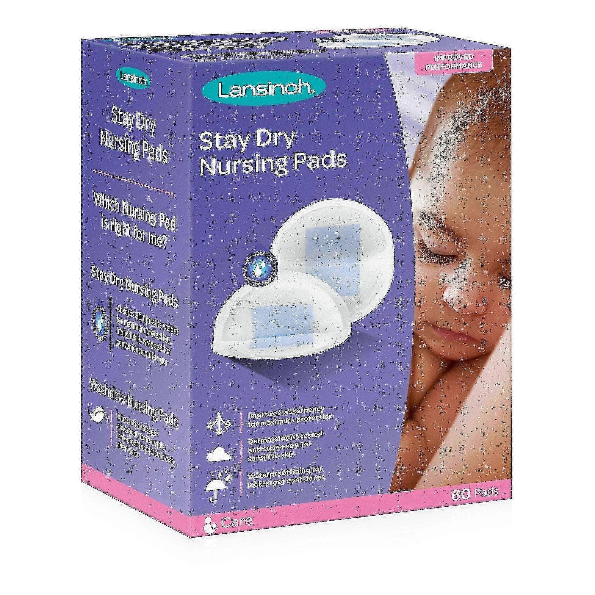 Lansinoh Disposable Nursing Pads, 60 Ea