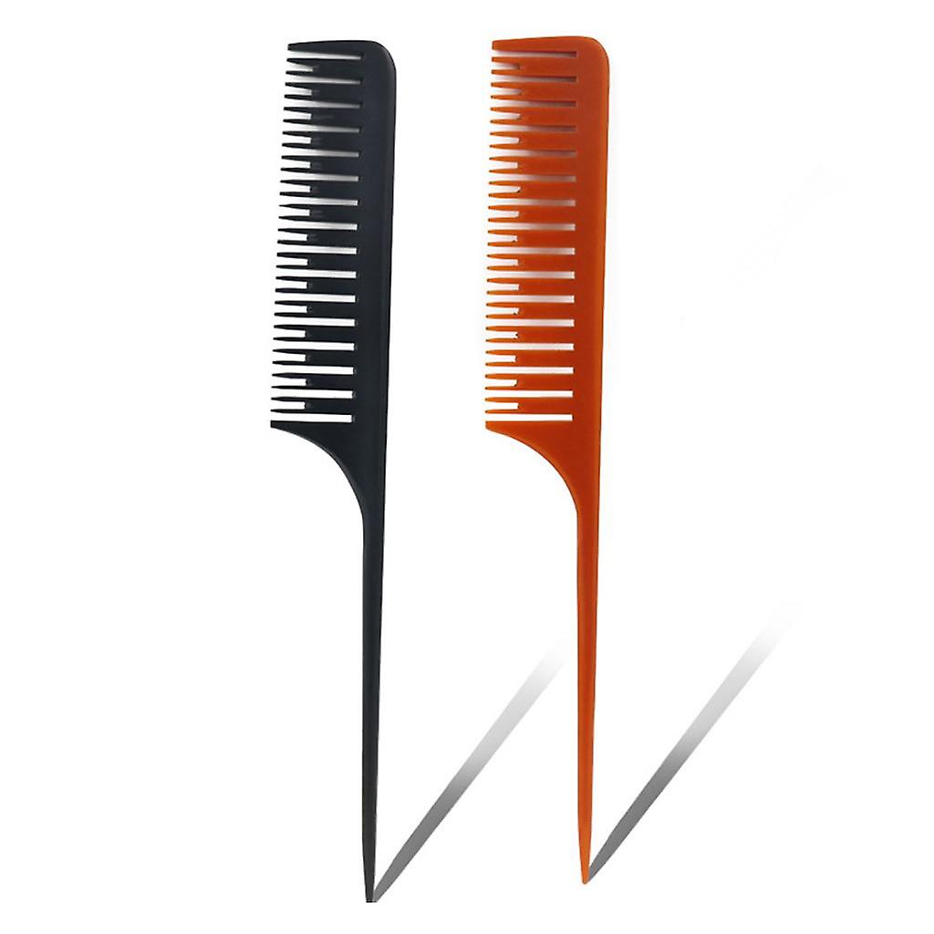 2x Highlight comb, professional 25.5cm Sectioning Weave Foiling Combs
