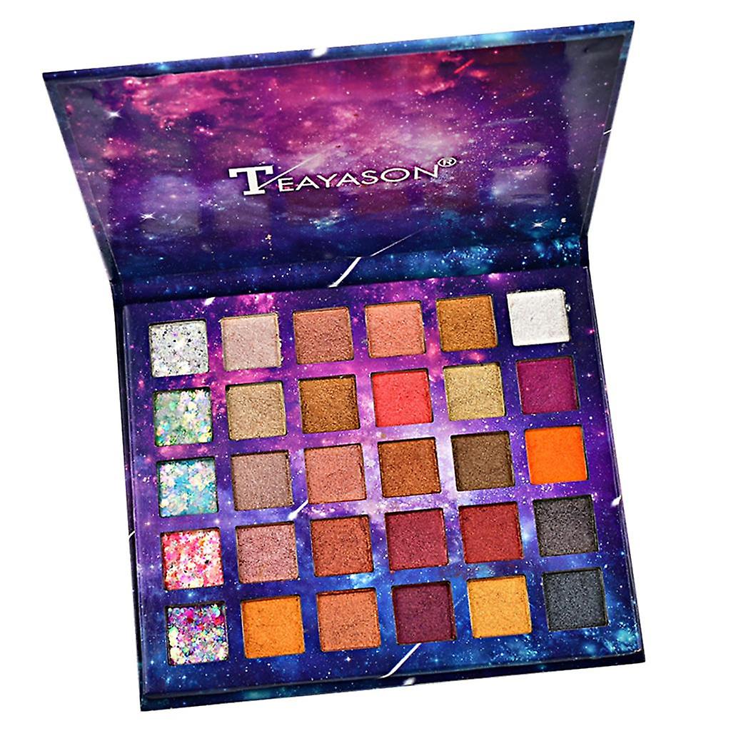 30 Colors Shiny Mineral Eyeshadow Palette Smudge-proof Eye Shadow Shade