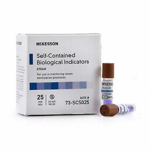 McKesson Sterilization Biological Indicator Vial, Box Of 25 (Pack of 1)