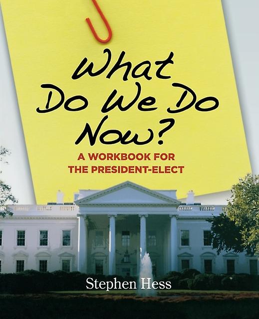 What Do We Do Now by Stephen Hess Paperback Book