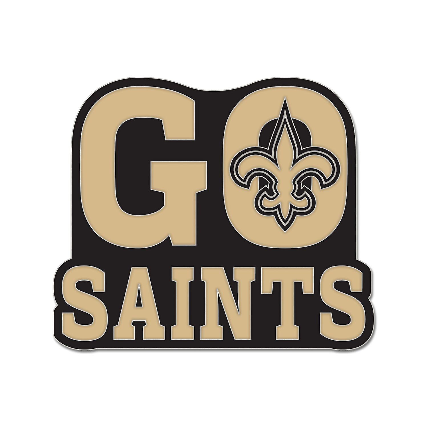 NFL Universal Jewelry Caps PIN Άγιοι της Νέας Ορλεάνης SLOGAN