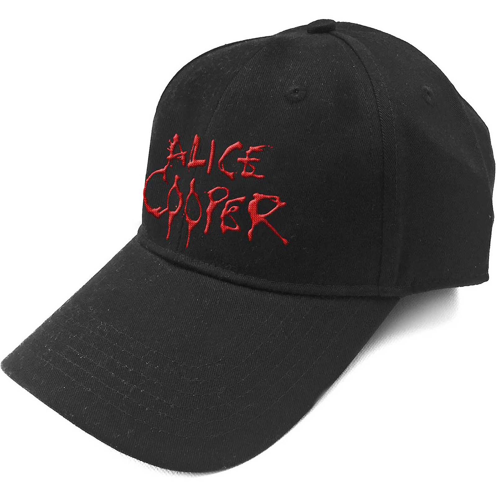 Alice Cooper Dripping Band Logo Strapback