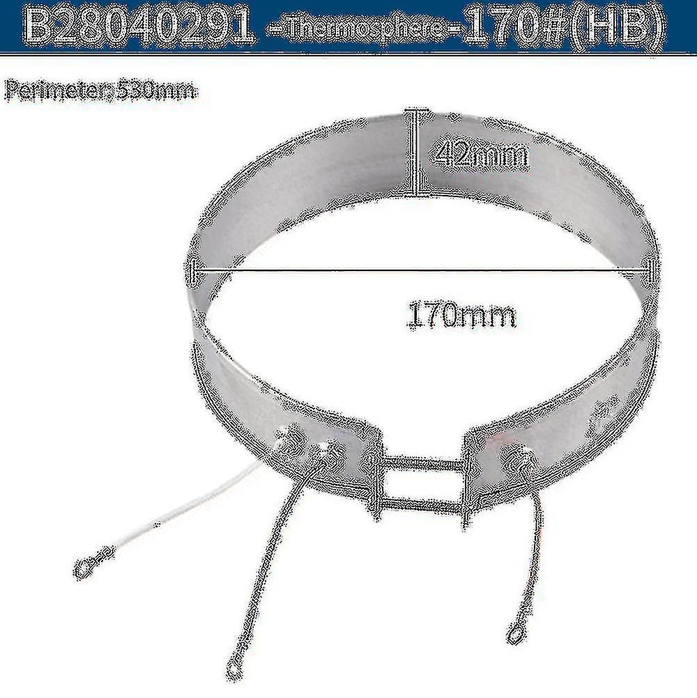 Thin Band Heater Elements For Household Electrical Appliances Kettle Heating Ring 170mm