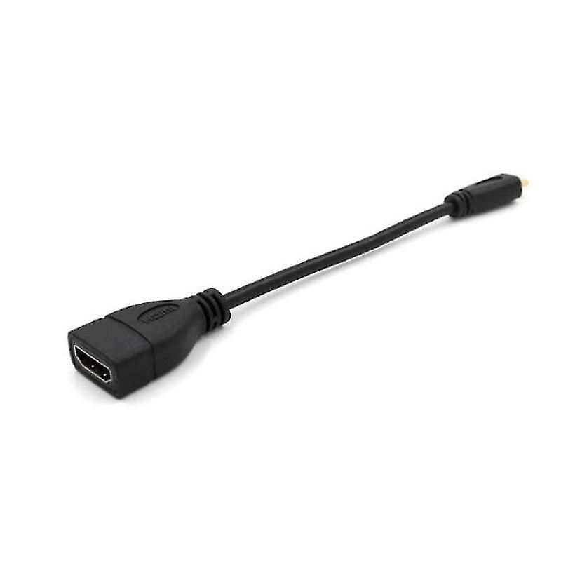 Network Card Adapter Micro Hdmi to Cable Female Support 4K1080P Ethernet Audio Return Compatible Gopro