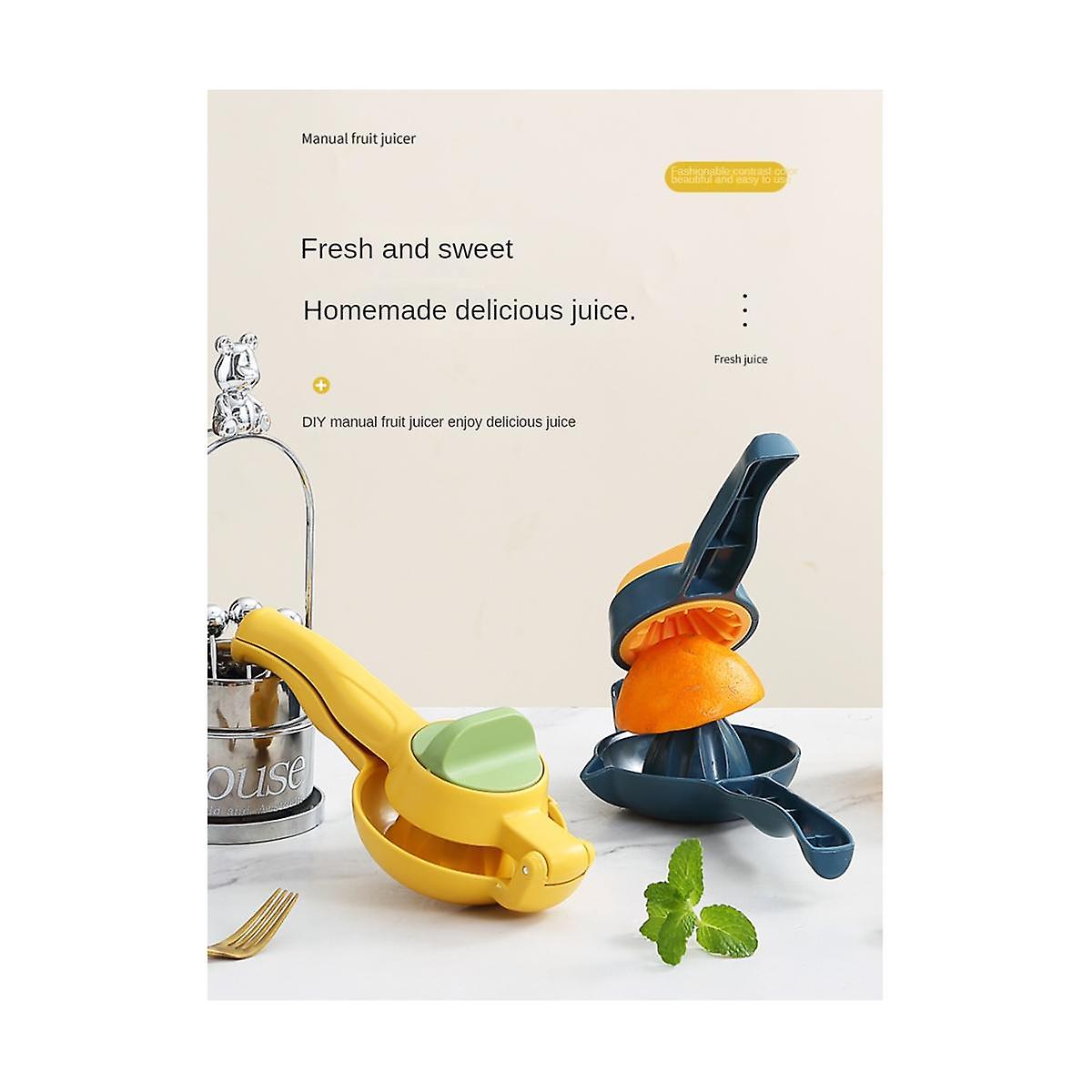 Manual Lemon Squeezer Hand Pressure Plastic Juicer for Fruit Kitchen Tool Accessories for Squeezing