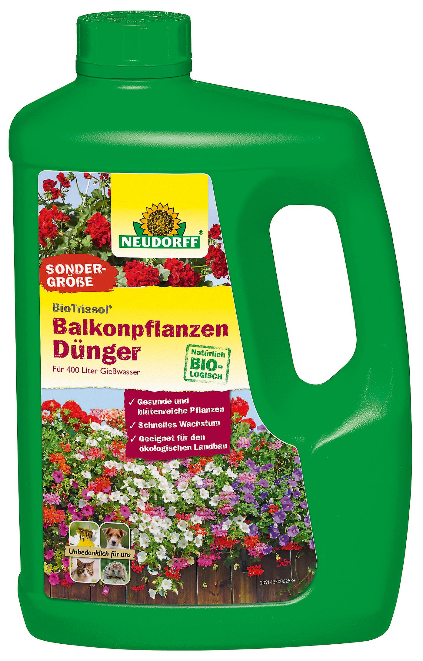 NEUDORFF BioTrissol® Plus 阳台植物肥料, 液体, 2.0 升