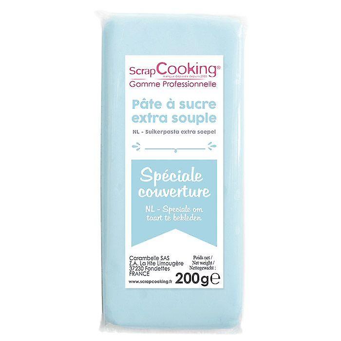 Easy-to-roll sugar paste 200 g - light blue