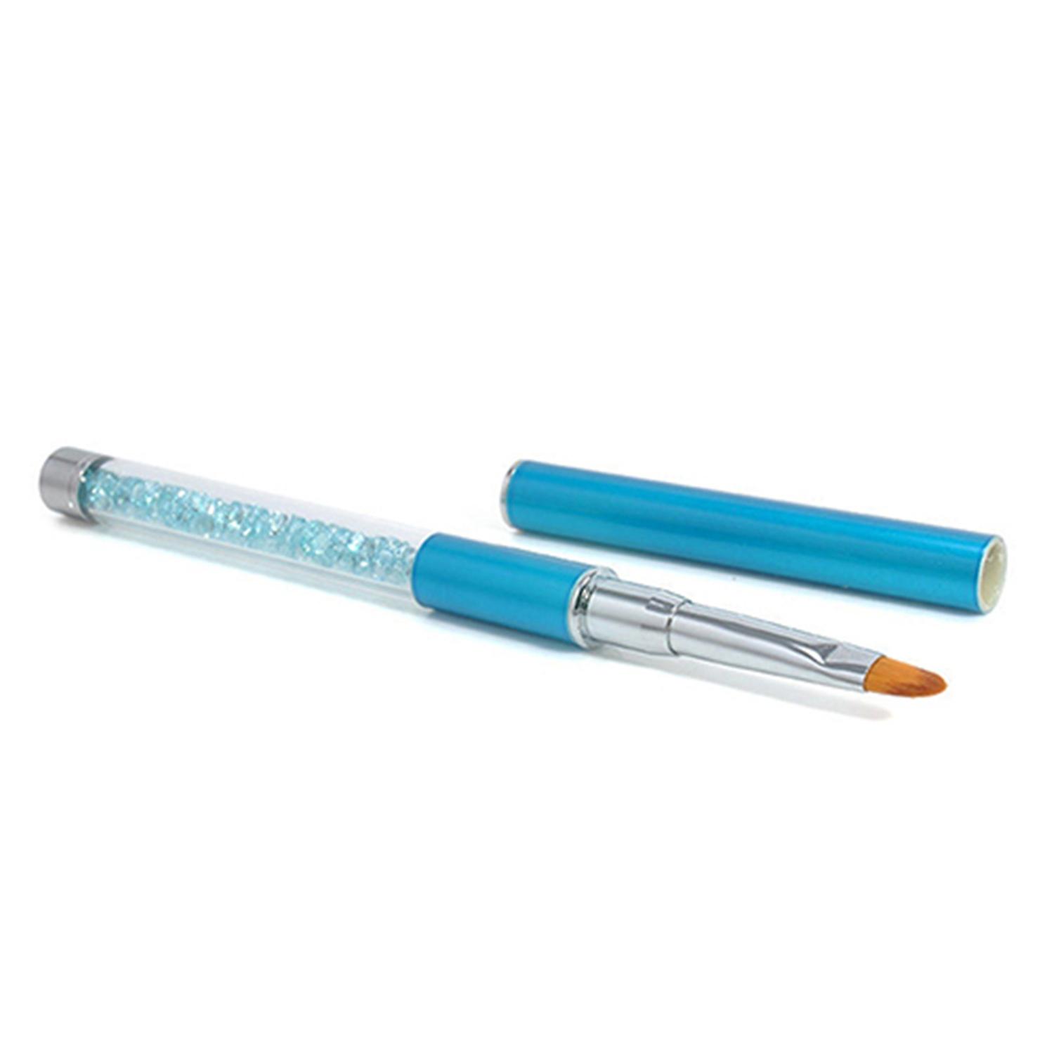 Fornnerg 1Pc UVジェルネイルアートデザインカービングペインティングペンポリッシュブラシDIYマニキュア