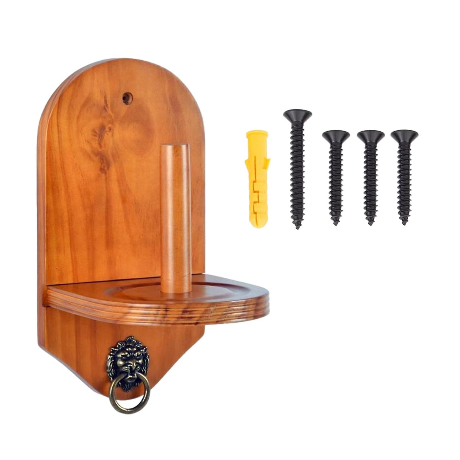 Keglekridtholder Vægmonteret træ Pool Kridtholder Billard Pool dekoration Holdbar Billard Kegle Kridtholder til indendørs