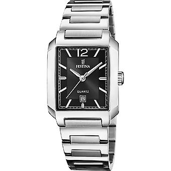 Festina Damenuhr - F20679-4 Silbernes Stahlarmband