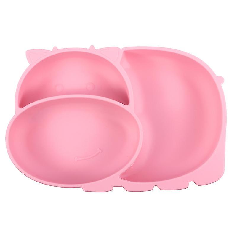 1pcs Silicone Suction Baby Plate