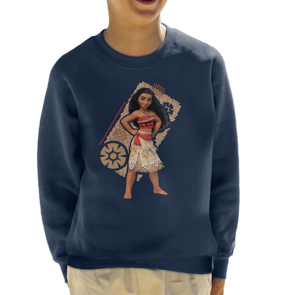 Disney Moana Pose Kid's Sweatshirt | Fruugo US