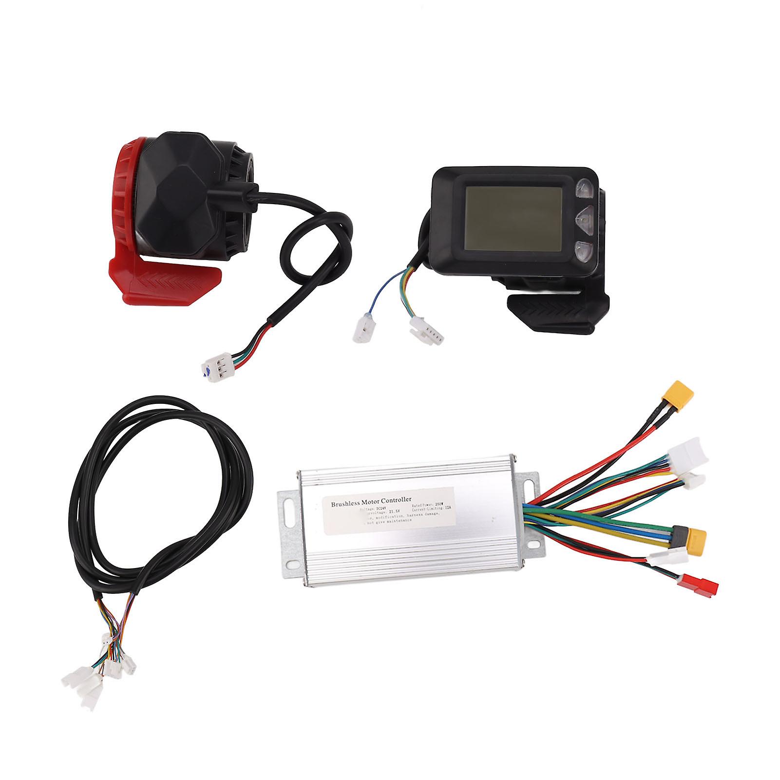 24V 250W Brushless Motor Controller mit Display für LENZOD Scooter