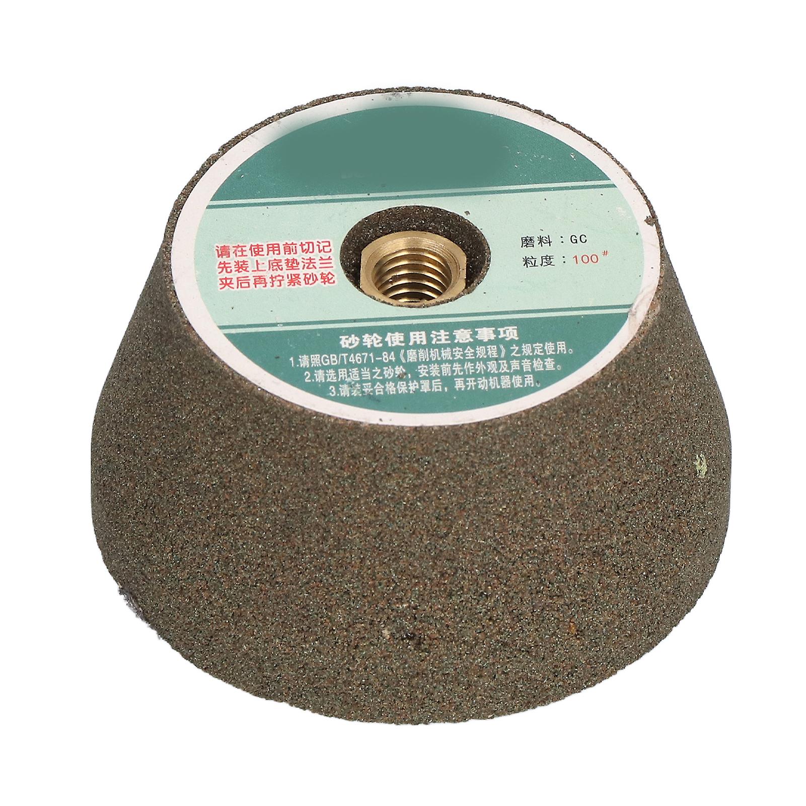 100 Mesh Grinding Wheel Strong Stability High Removal Rate for Angle Grinder Industrial Use Efficient Grinding Head