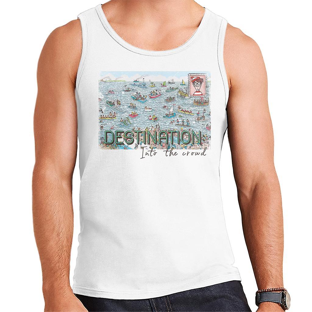 Where's Wally Destination Into The Crowd Men's Vest