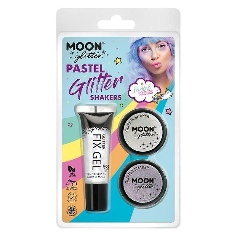 Moon Glitter Pastel Shakers G09248