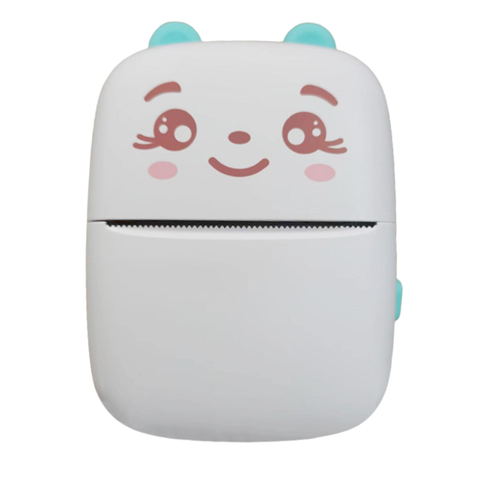 Mini Thermal Printer Compatible with Bluetooth Portable Chargable Wireless Printer Easy Operation