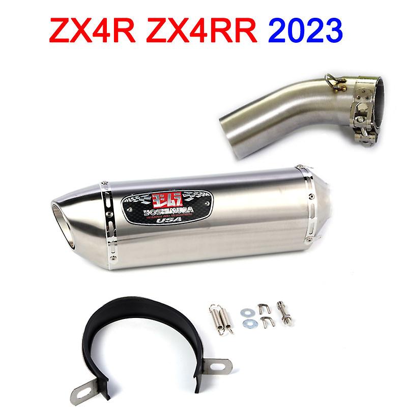 ZX4RR Motosiklet Yoshimura Egzoz Susturucu Tam Sistemler KAWASAKI