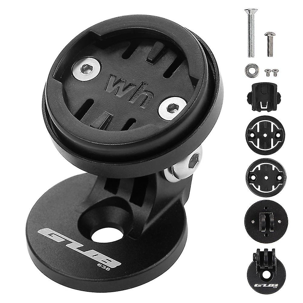 Adjustable Bike Stem Top Cap Mount Holder with 4 Adapters for Garmin for Bryton for Cateye for Wahoo