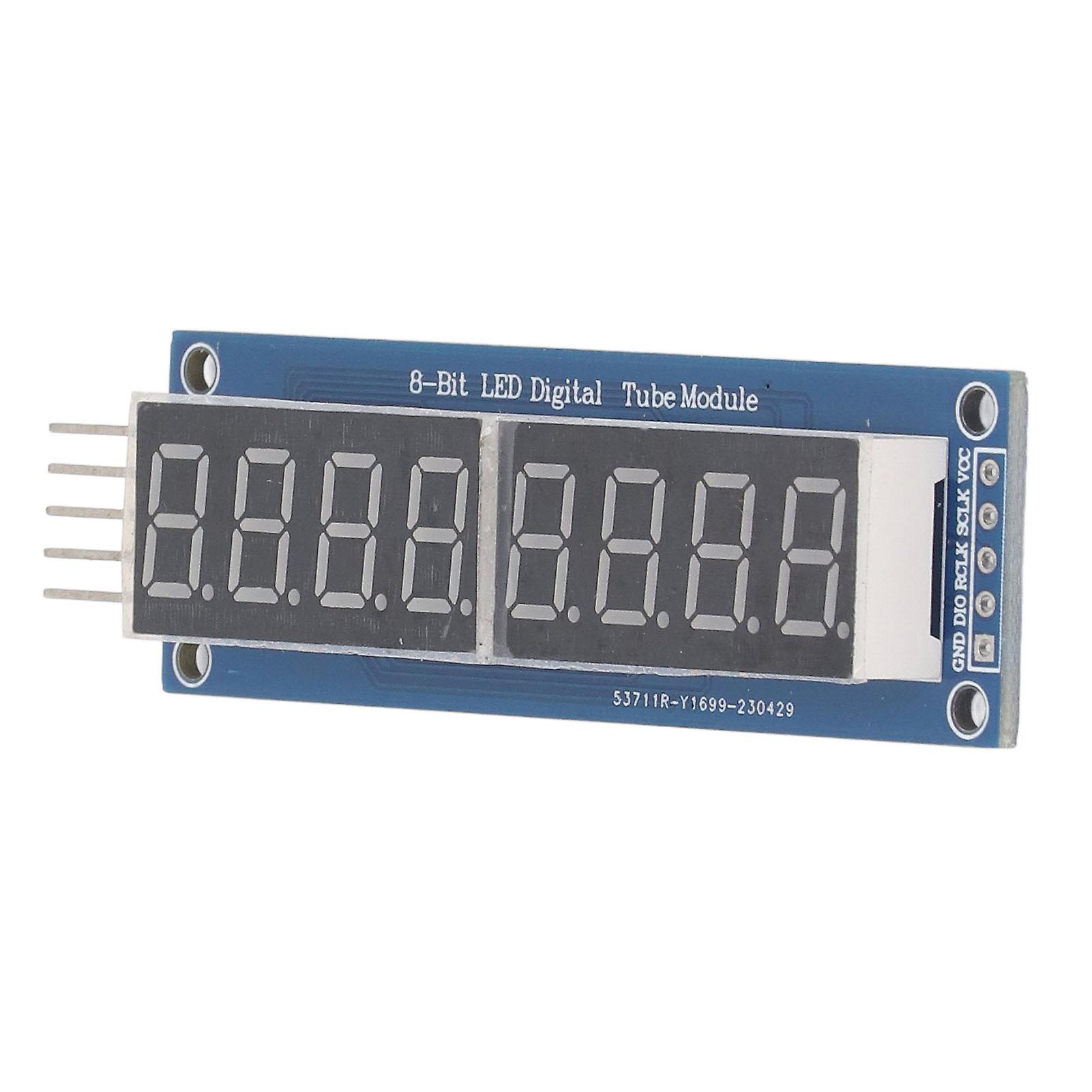 8-siffrig displaykortsegment digitalt rör LED-displaymodul 74HC595 Drive Common Anod