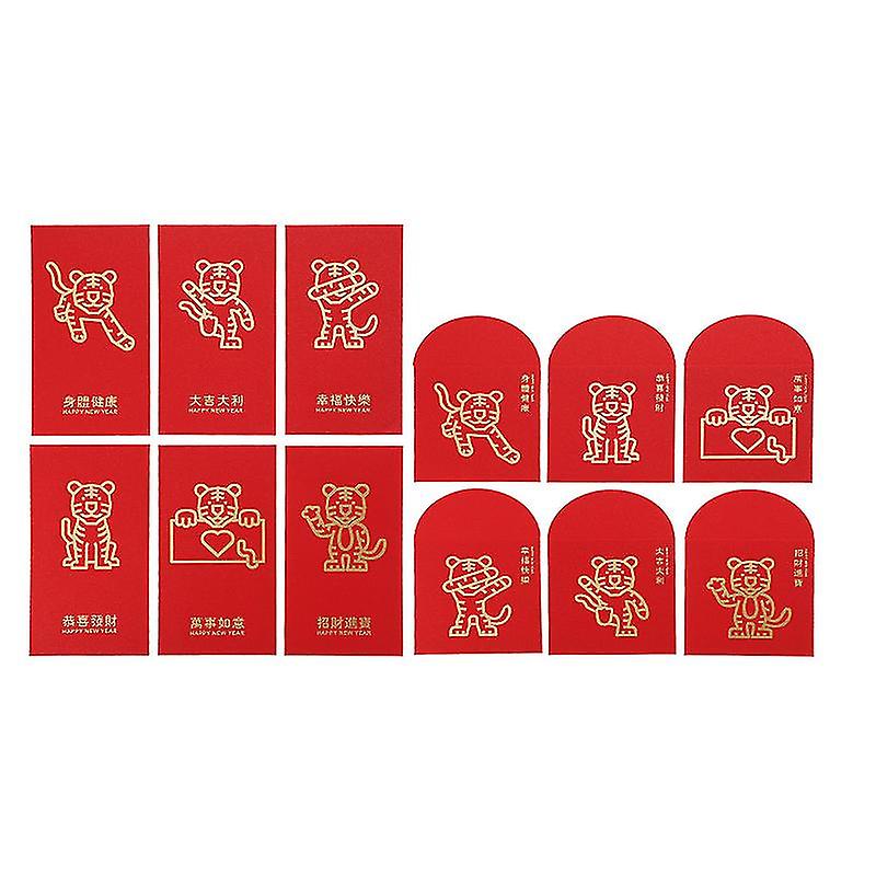 12pcs Gold-blocking Red Packet