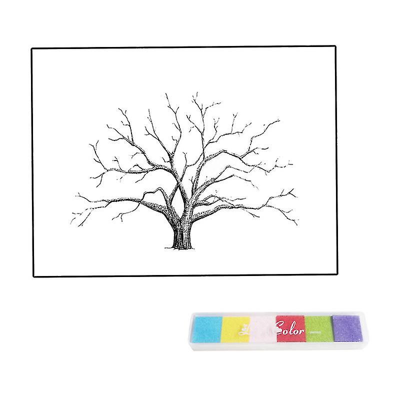 1pcs Fashion Fingerprint Tree