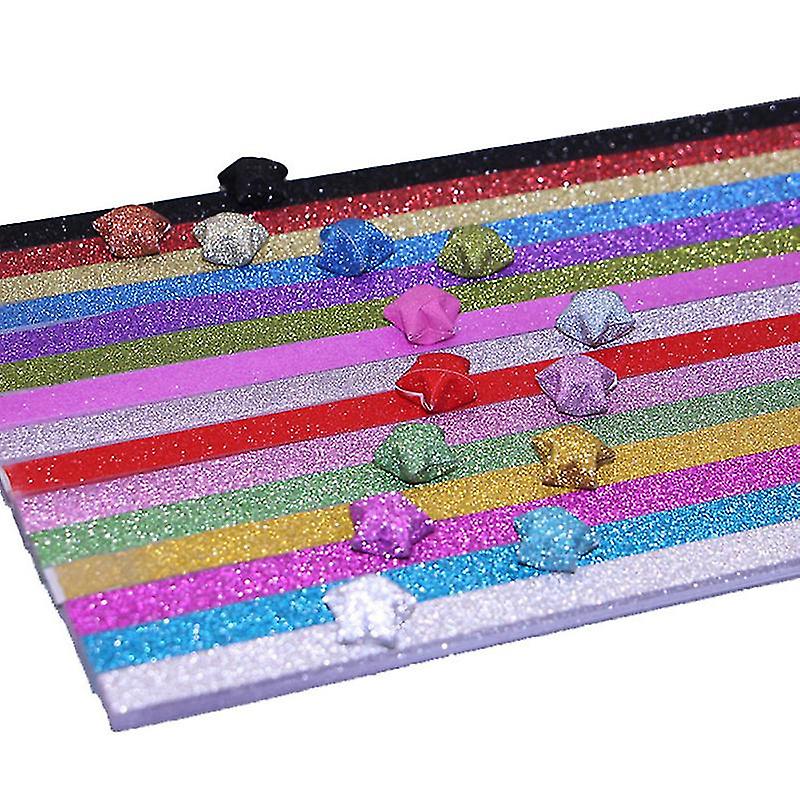 18set Glitter Star Paper