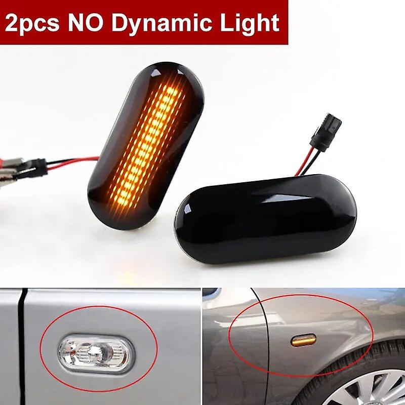 2pcs For Ford C-max Focus Mk2 Fusion Fiesta Galaxy Led Dynamic Side Indicator Marker Signal Light Sequential Flashing Lamp