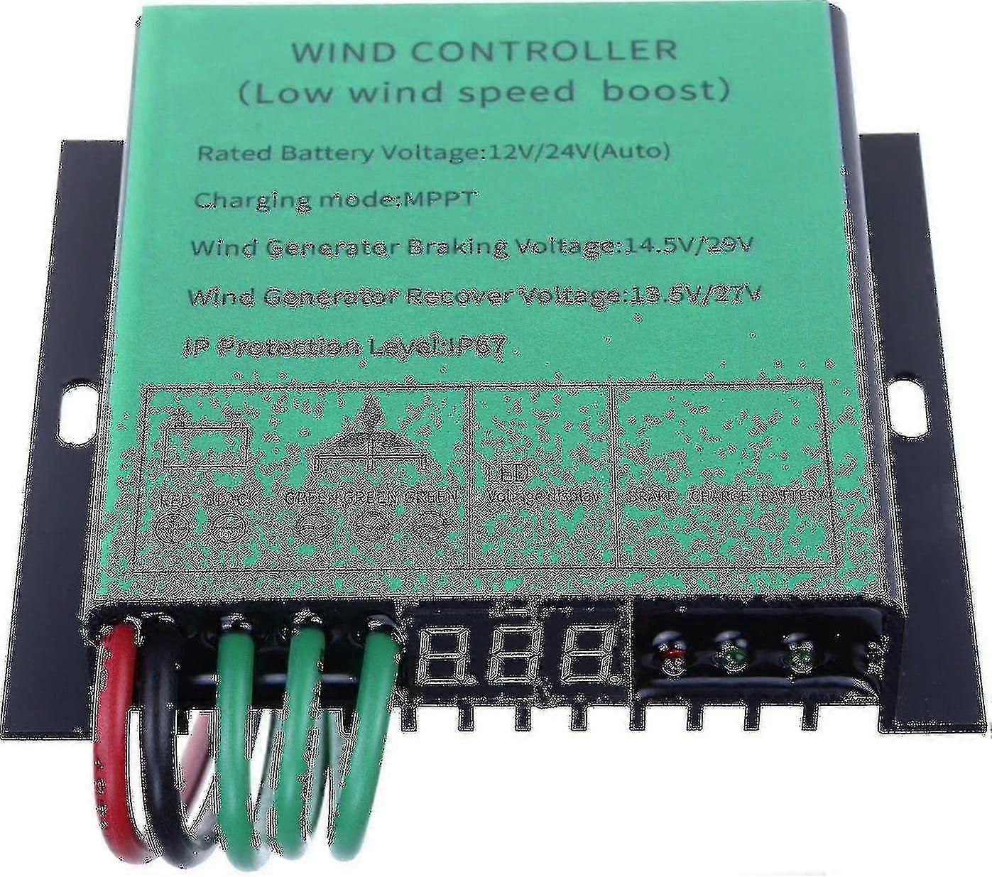 Mppt Charge Controller,wind Power Generator Controller With Led Display - Adjustable Wind Turbine Charge Controllers For Home