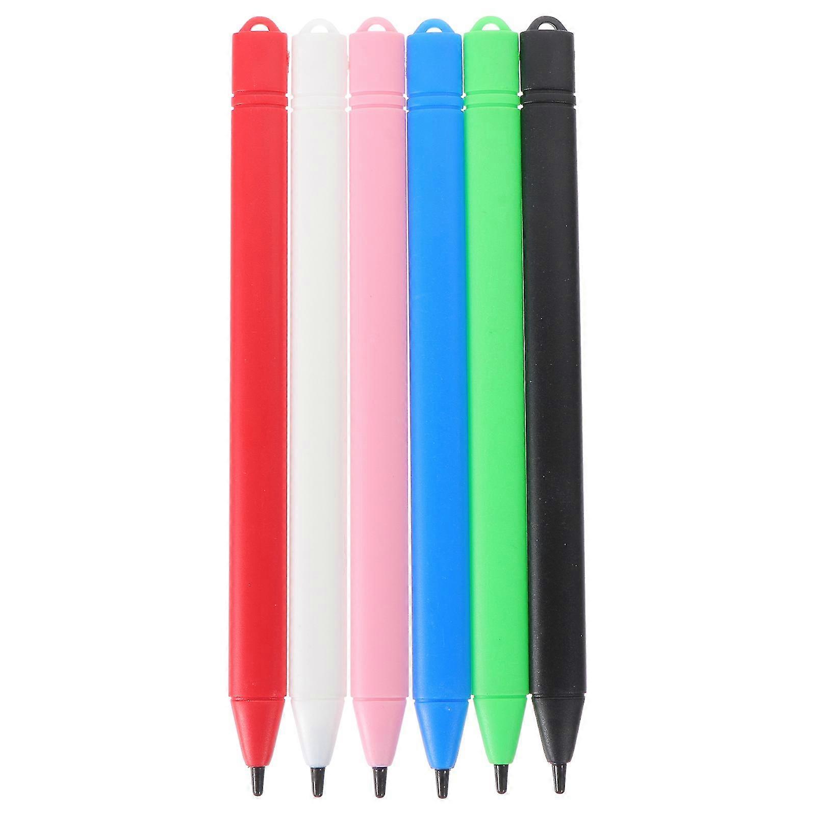 6 Stück Tablet Zeichnung Stift Kinder Schreibtablett Stifte LCD Schreibtablett Stift Tablet Stift Kinder Stylus Touch Pen