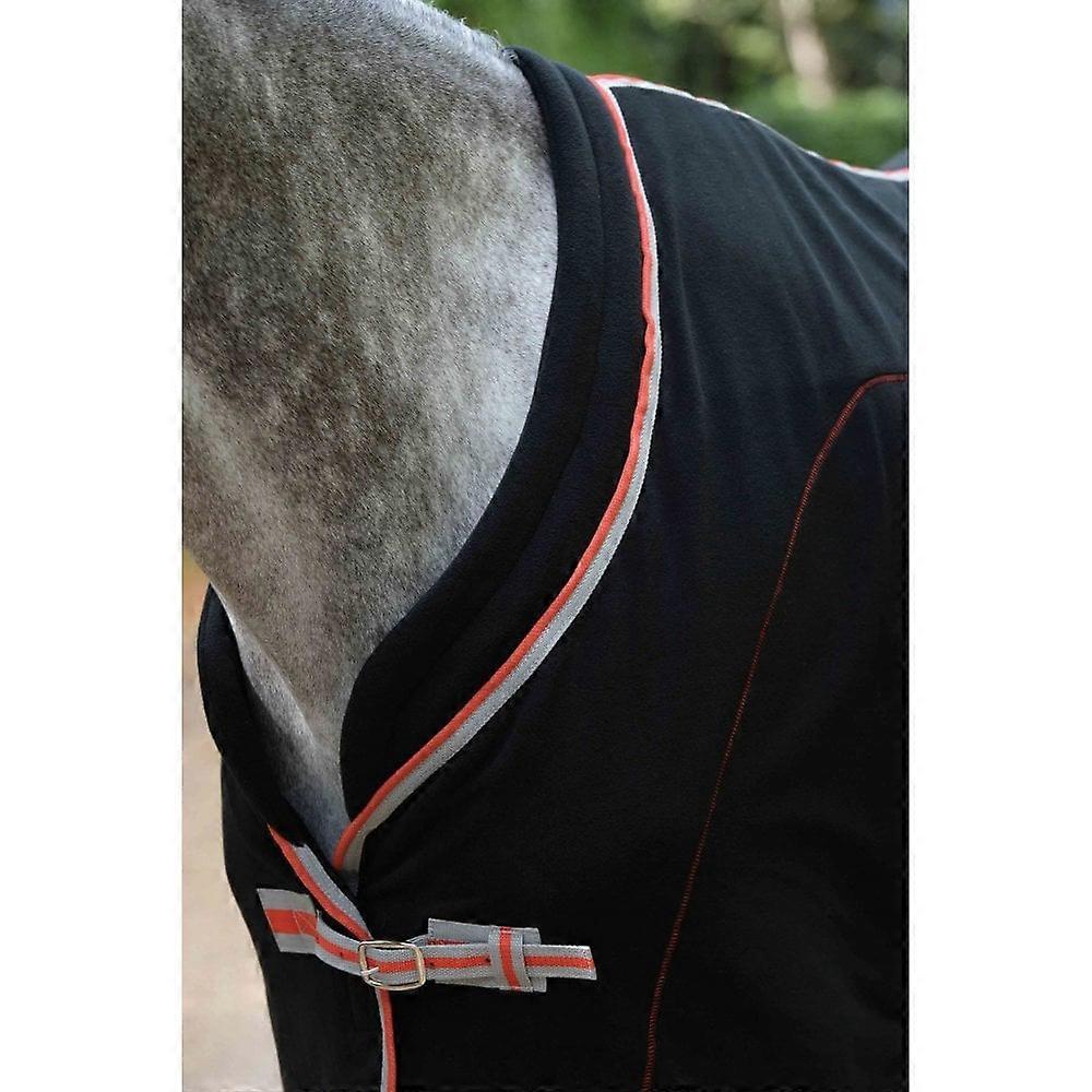 Weatherbeeta Therapy-tec Standard Neck Rug - Black/silver/red