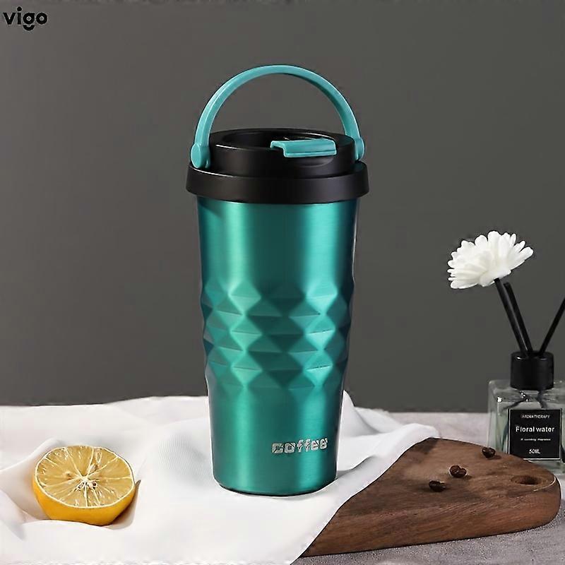 1pc, Travel Mug, Stainless Steel Vacuum Coffee Cups, Heat And Cold Insulated Water Cups, Summer Winter Drinkware, Gifts