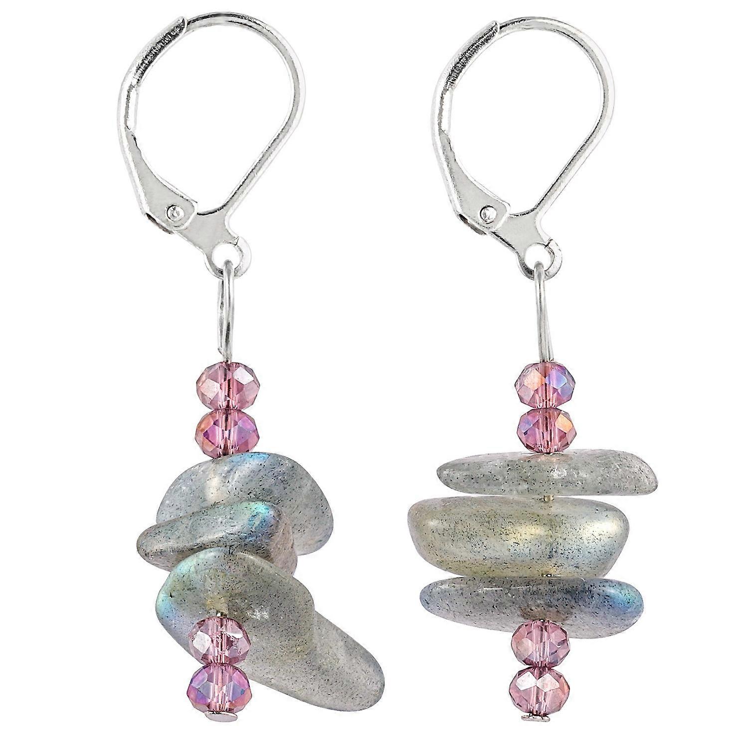 Earrings-Shimmering Rhinestone Grace-Glittering Gems