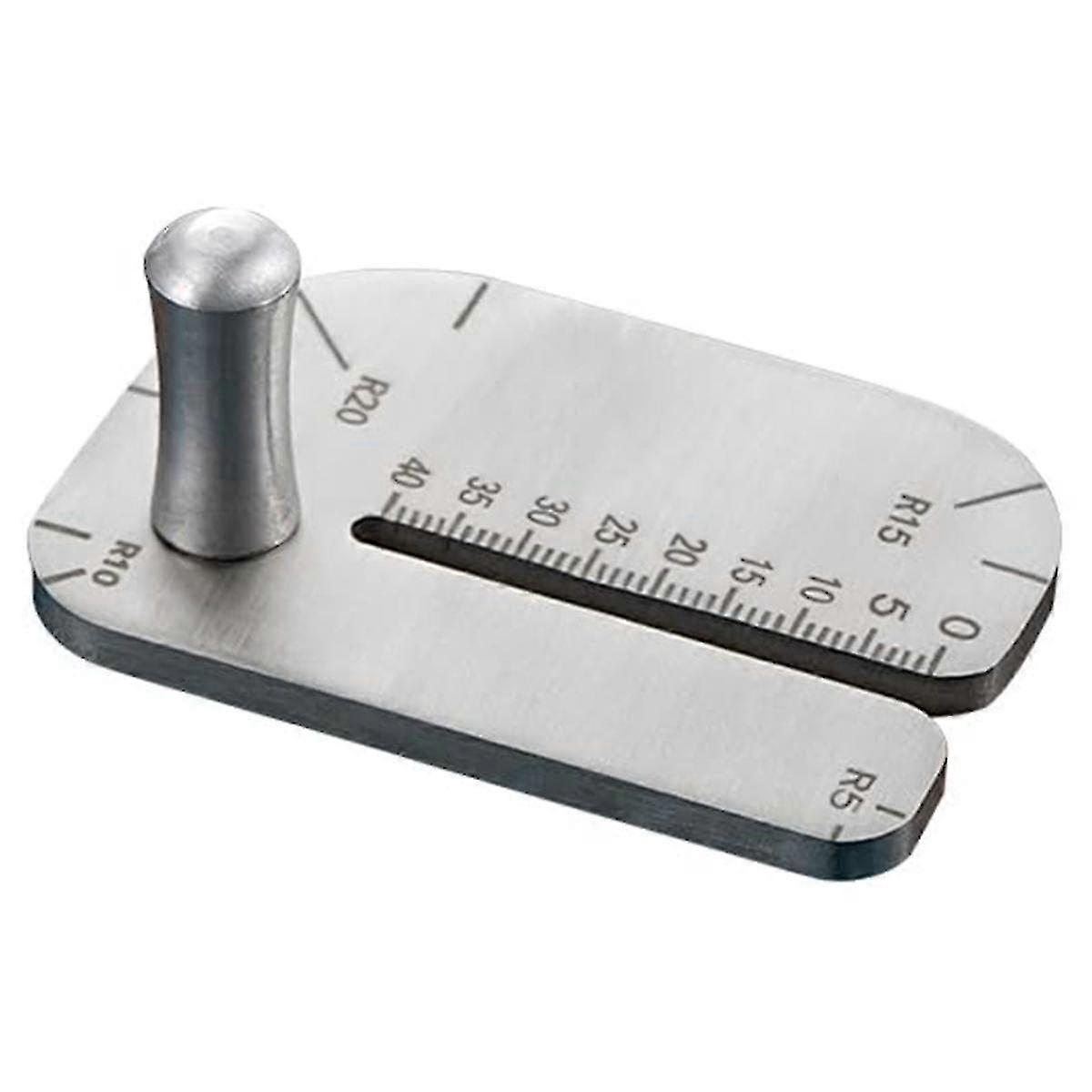 Leather Sewing Aid Tool, Constructed From Metal, Serves As Guide for Precise Craft