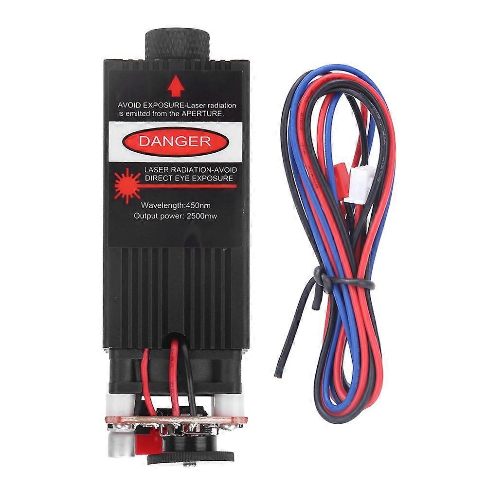 2.5w 2500mw 450nm Laser Head Module For Cnc Engraving Machine With Safety Goggles