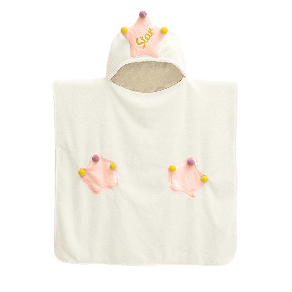 Hooded bath towel with hat bath/pool/beach soft cotton loop