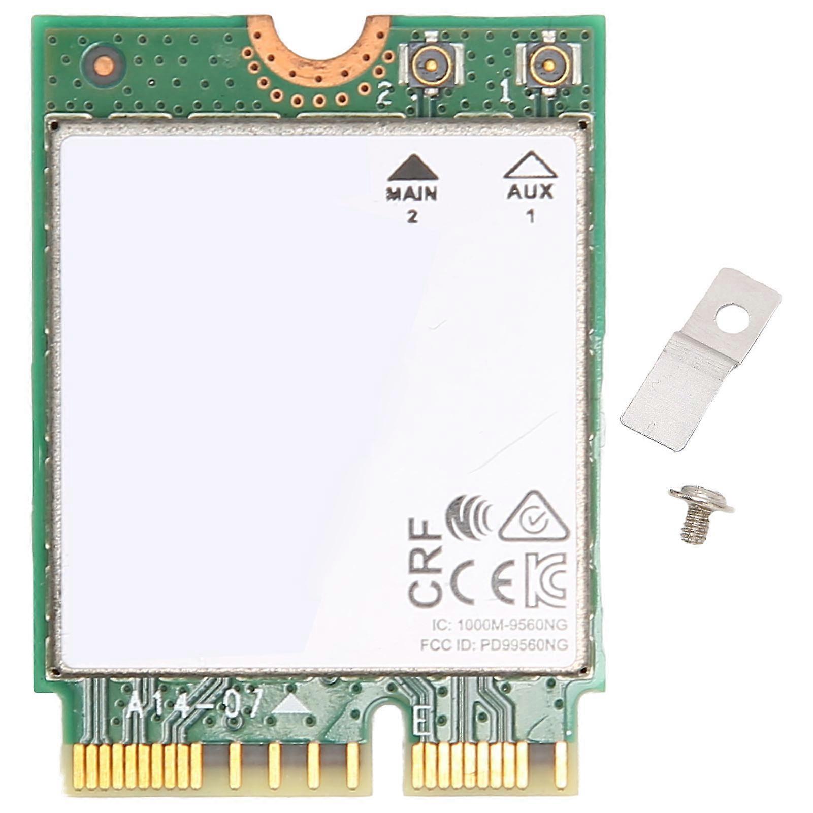 Modulo scheda di rete 1550i 9560NGW Dual Band 1,73 Gbps Wireless BT5.0 M.2 NGFF Scheda Wi-Fi per laptop Windows 10