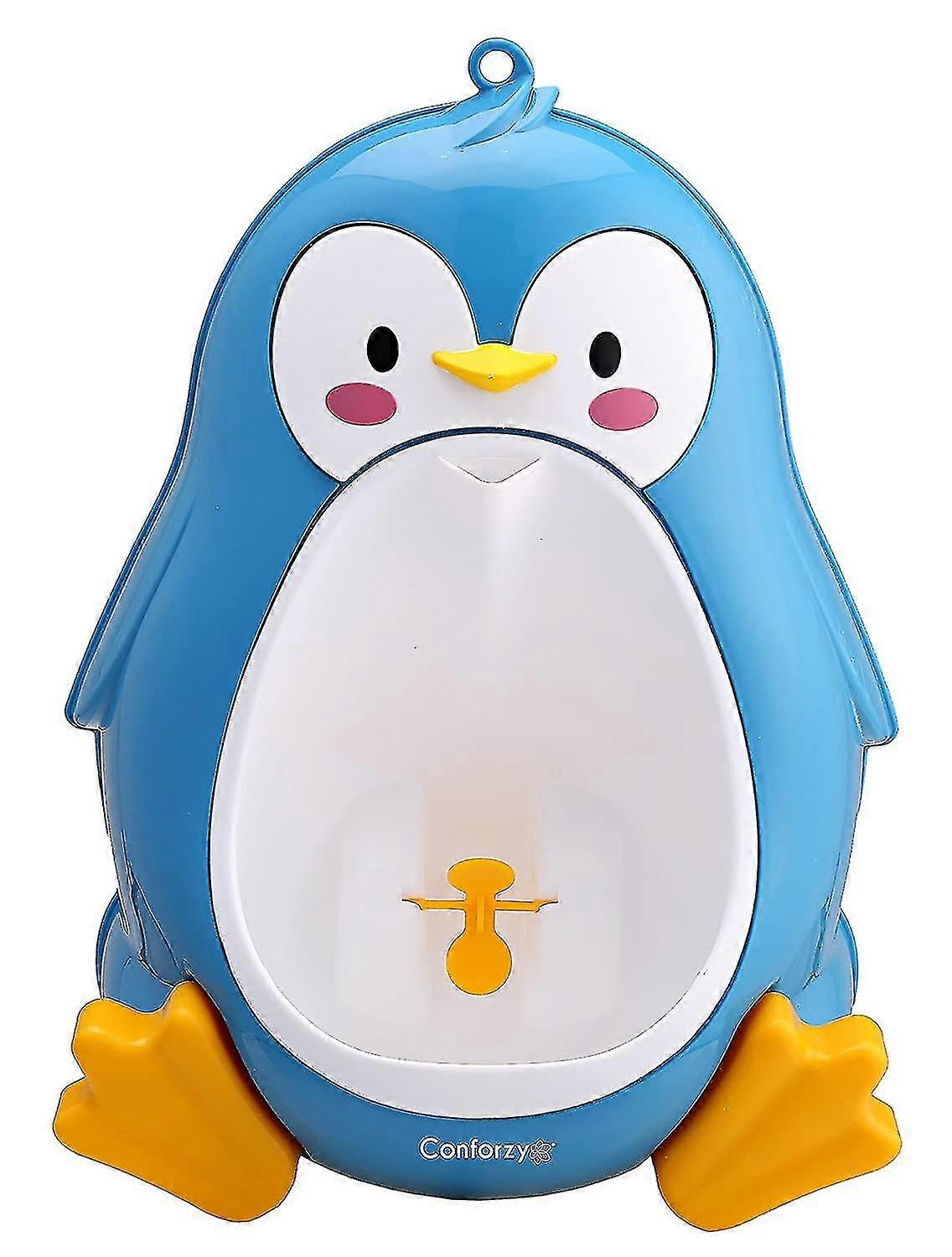 Penguin Standing Potty Training Urinal For Boys With Fun Aiming Target