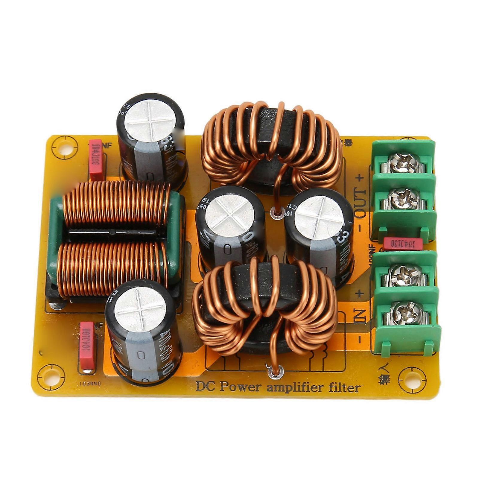 DC-LC-Filter EMI EMV-Kfz-Klang-Hochfrequenz-Filter Netzteilfilterung fertige Platine 20A