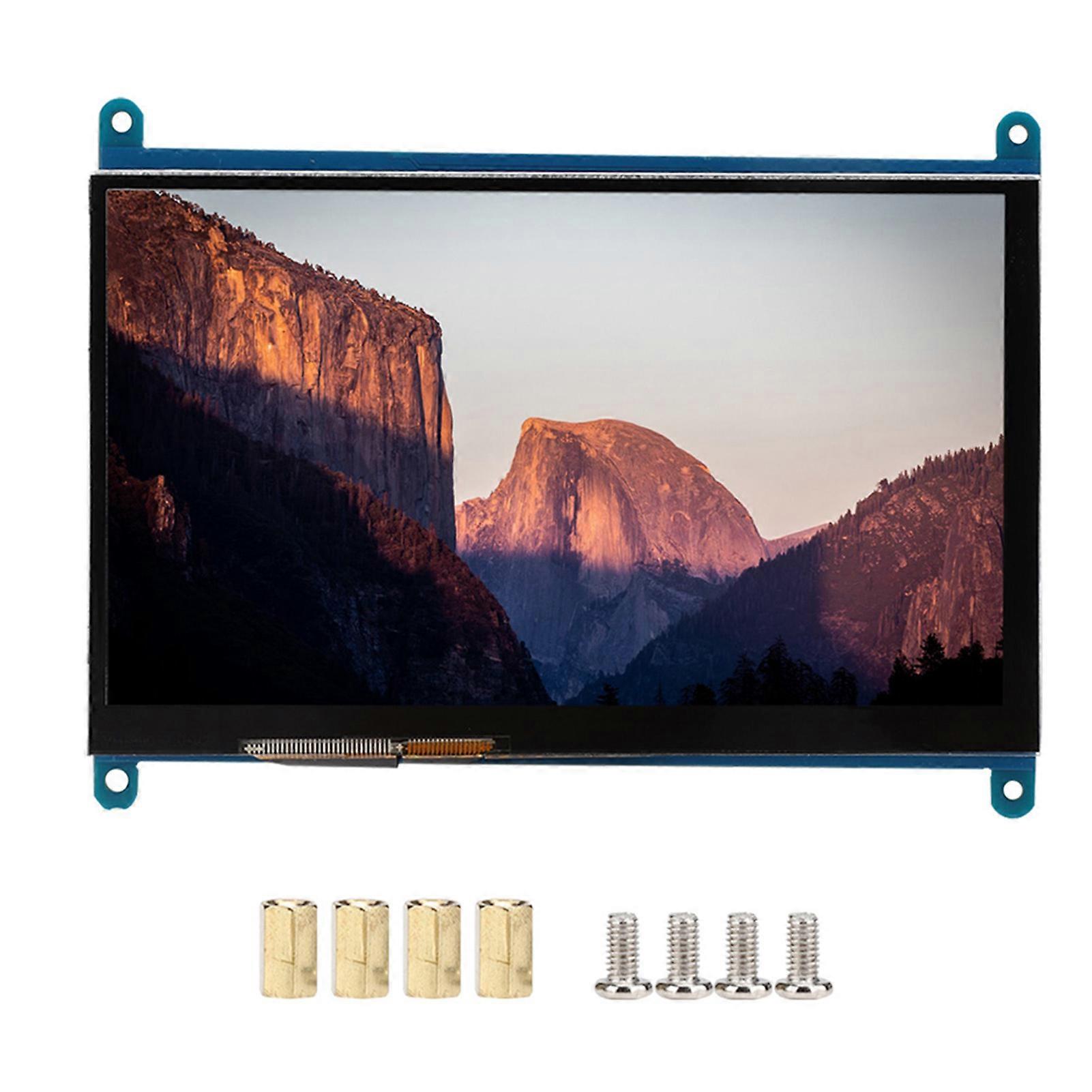 7? Écran d’affichage LCD HDMI 1024x600 Ultra HD Écran tactile capacitif pour Raspberry Pi