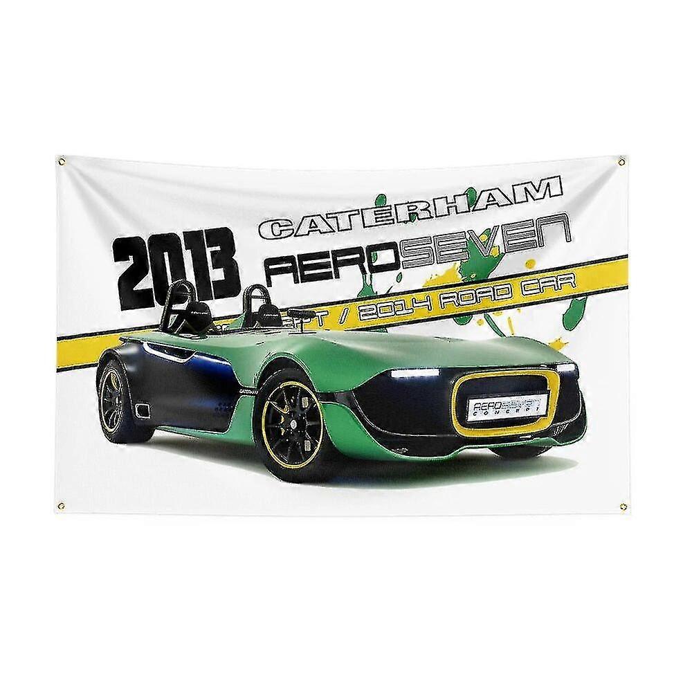 3X5 FT Caterham bendera Polyester luidsprekers