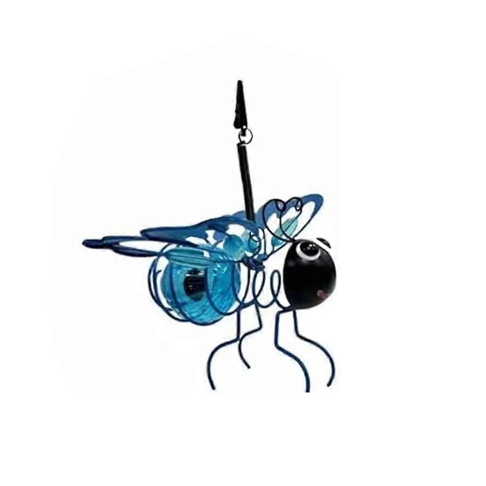 クリエイティブソーラーハンギング昆虫シミュレーションライト、ハンギングビーソーラーガーデンライト