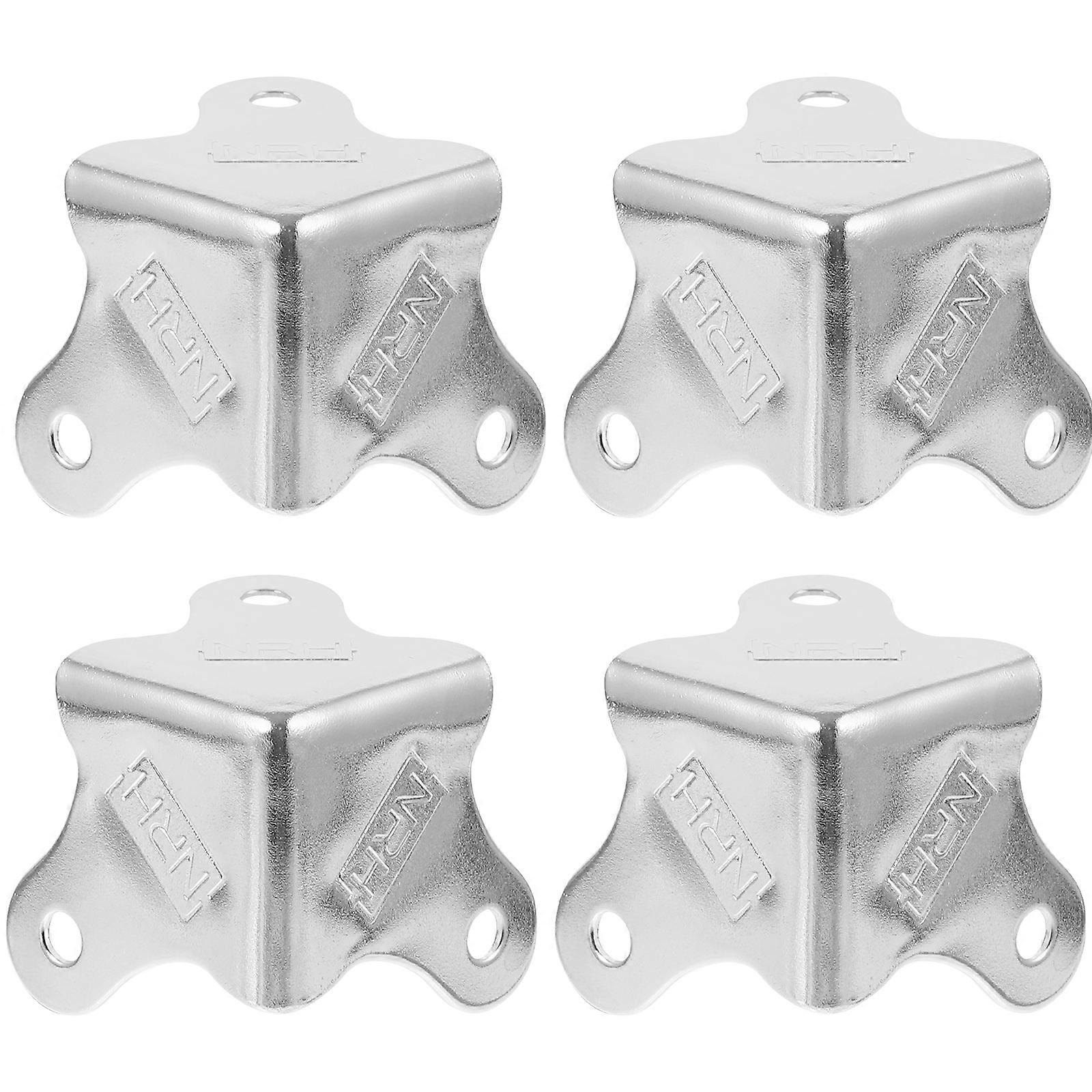 4pcs Metal Corner Protector Corner Protector Cabinets Box Protectors Box Corner Protectors