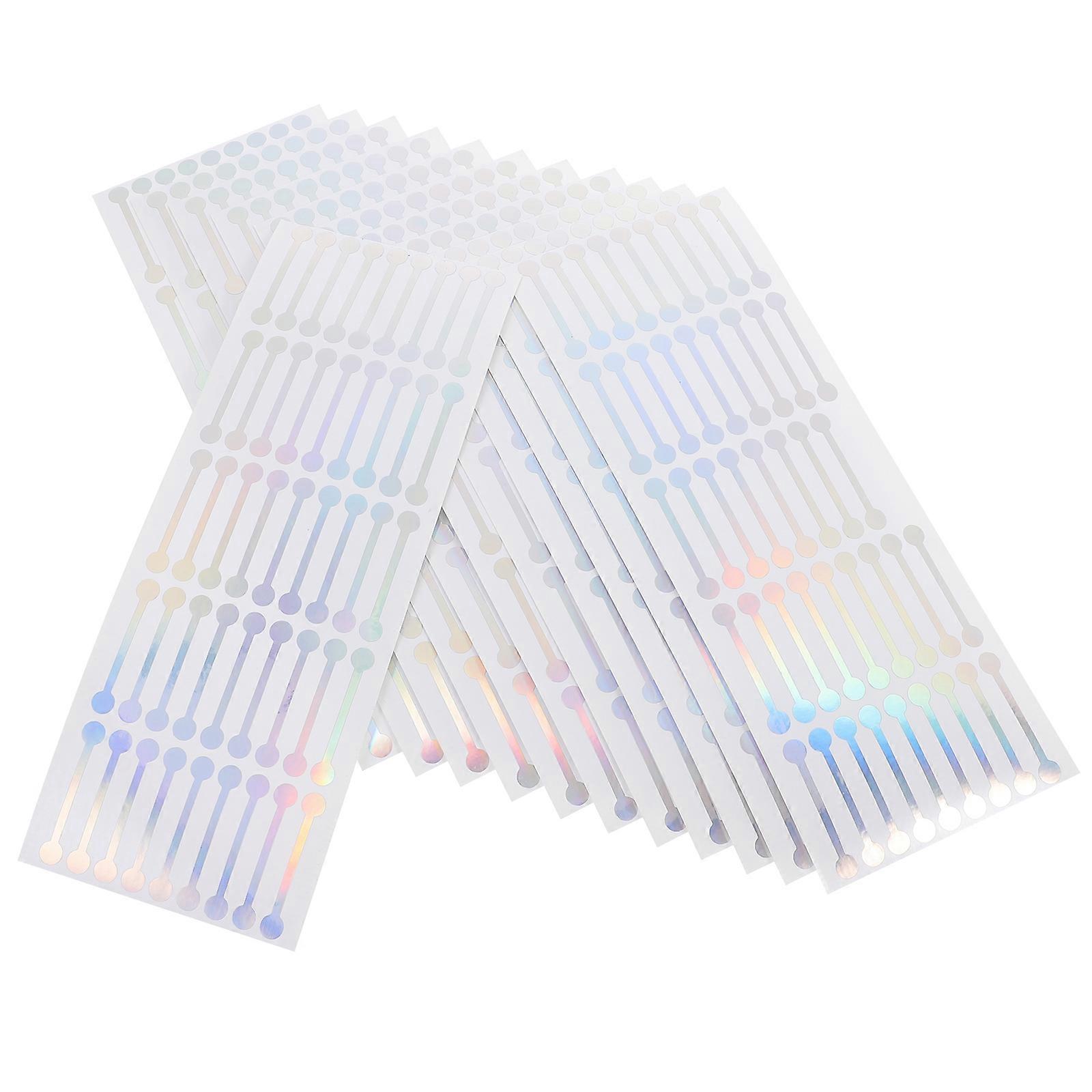 500Pcs Tamper Seal Stickers Sealing Strips Sticker Privacy Stickers For Cosmetic Bottle